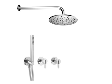 SWING 596230 - Shower mixer with overhead shower by QD Magistro Lab - view 2